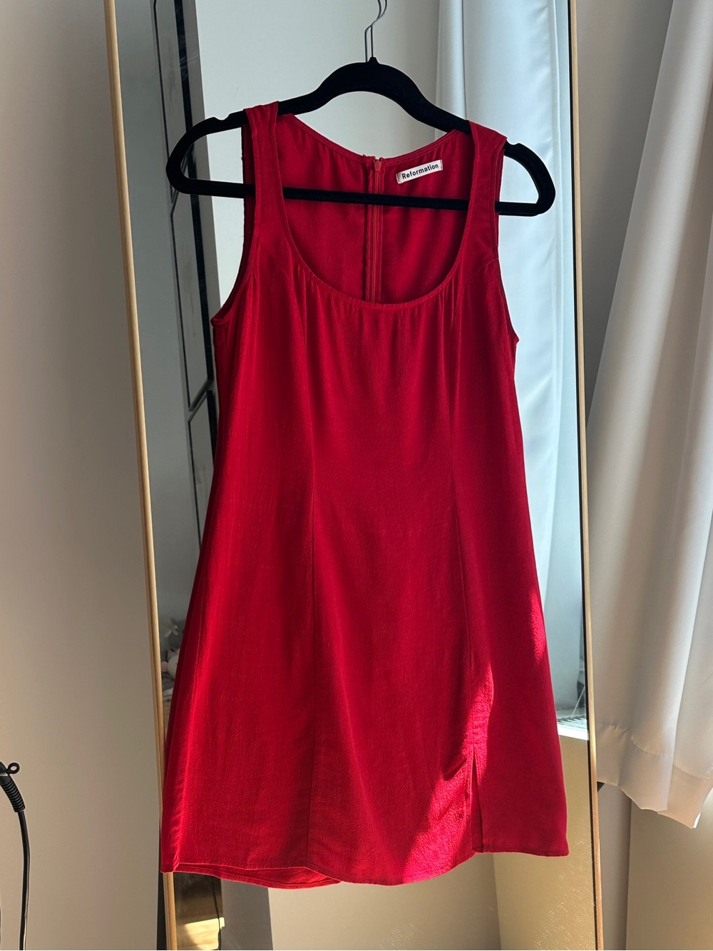 Reformation Red Mini Dress